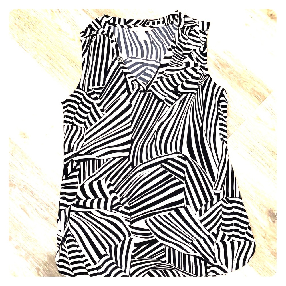Zebra print tunic